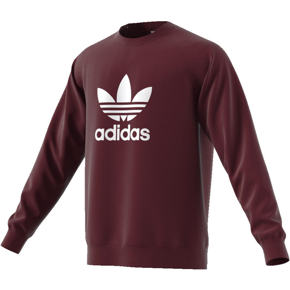 felpa adidas uomo bordeaux
