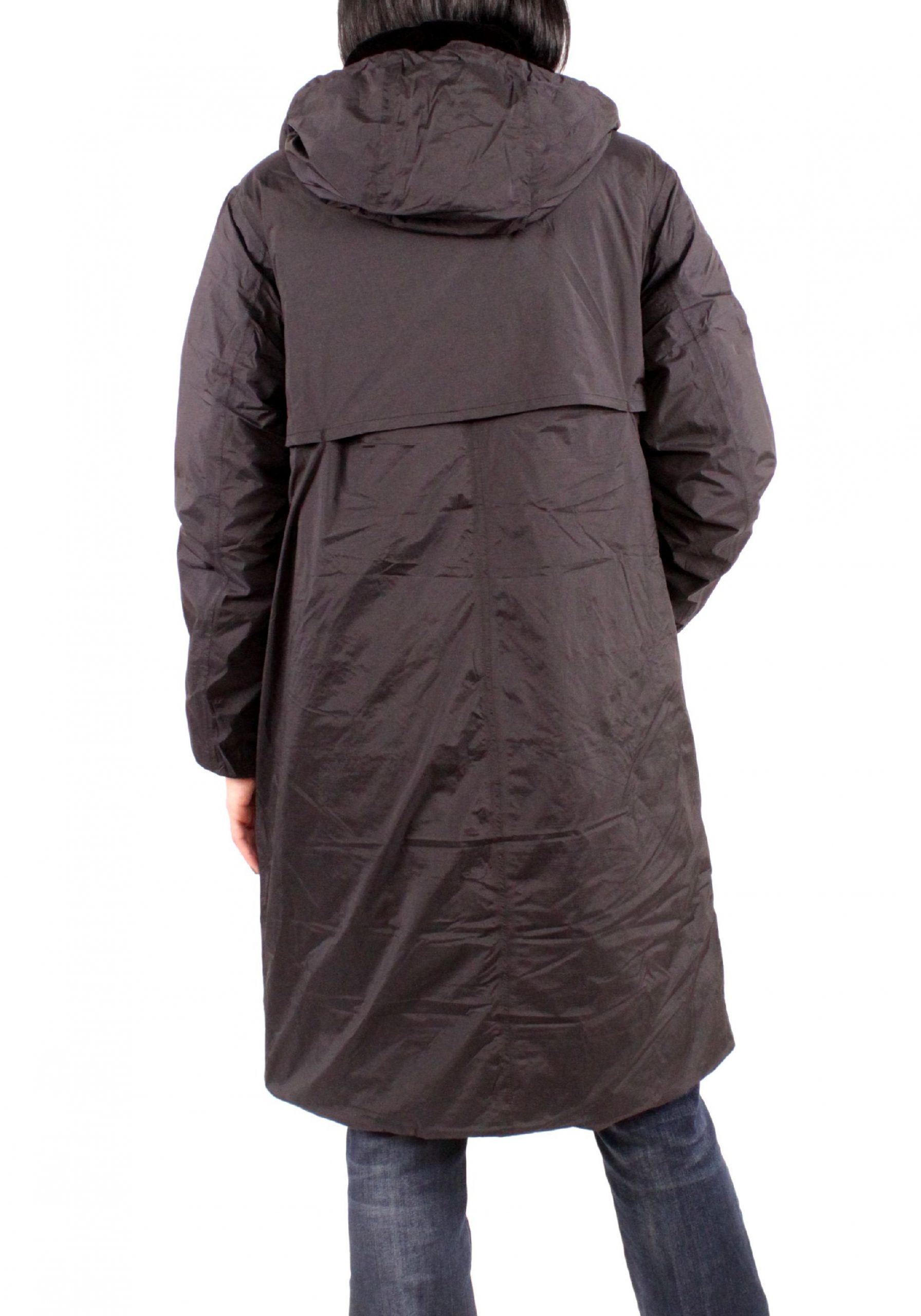 K-WAY Double Face Marron/fuchsia - Manteau Femme Basique - Neuf Avec étiquettes