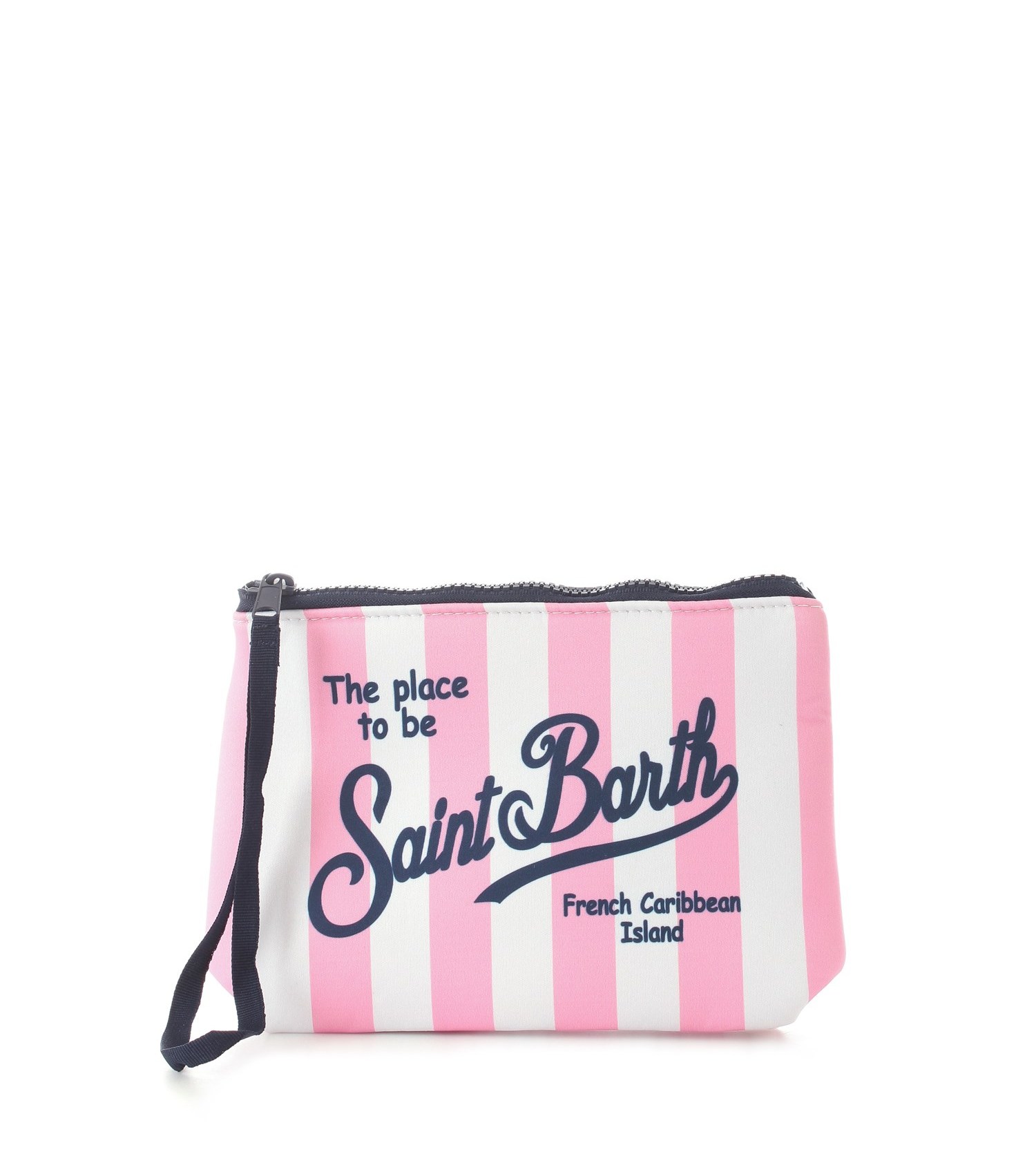 MC2 Saint Barth Pochette Canvas Logo Rosa - 31 Corso Porta Luce