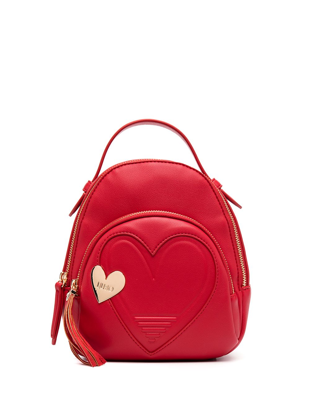 LIU JO Zaino Romantica M Backpack N19076 Feel Rouge - Bagsabout