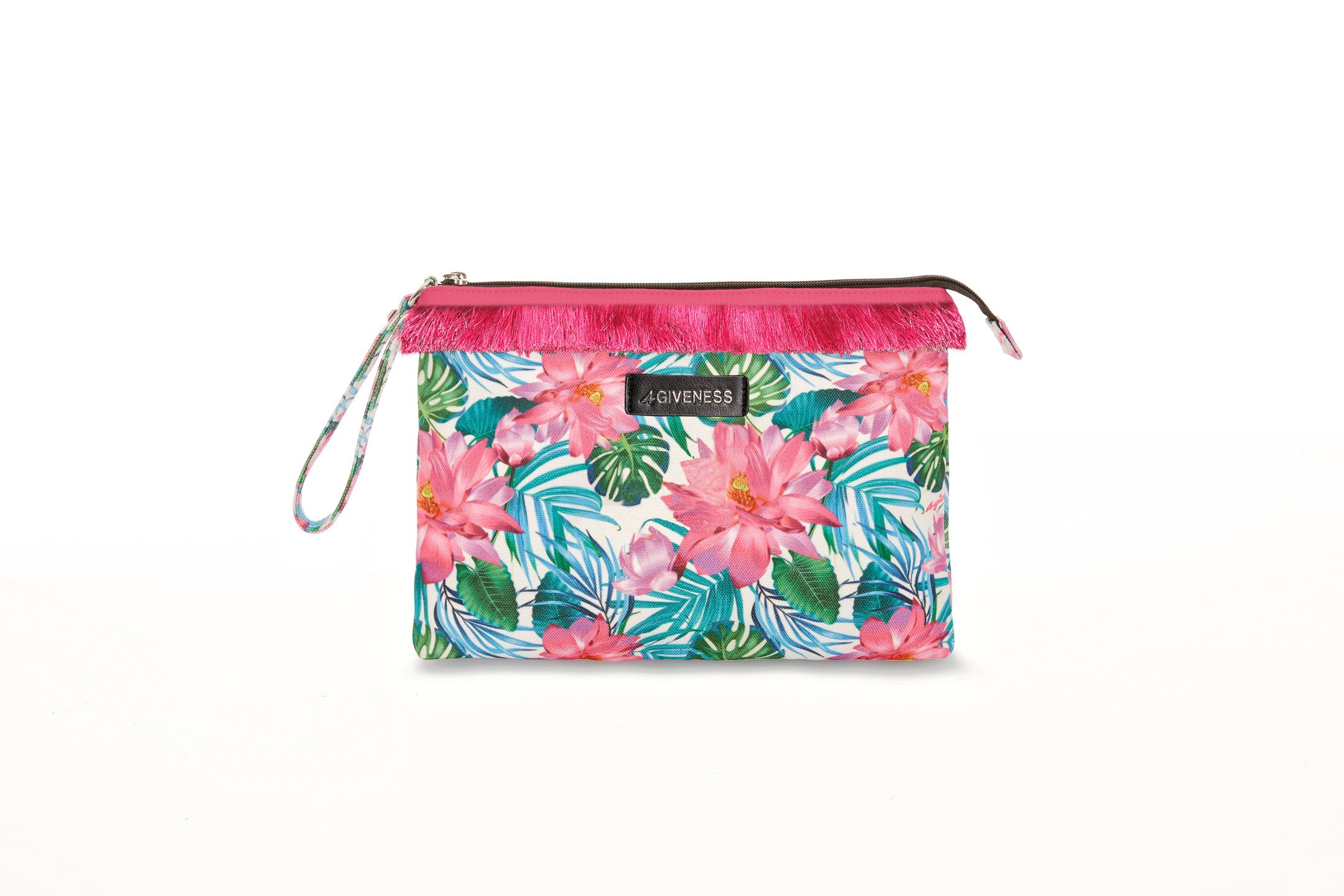 Pochette 4Giveness Capri da bambina fuxia in tessuto | ScuderiStore
