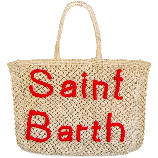 Borsa Saint Barth con Stampa Floreale - 31 Corso Porta Luce