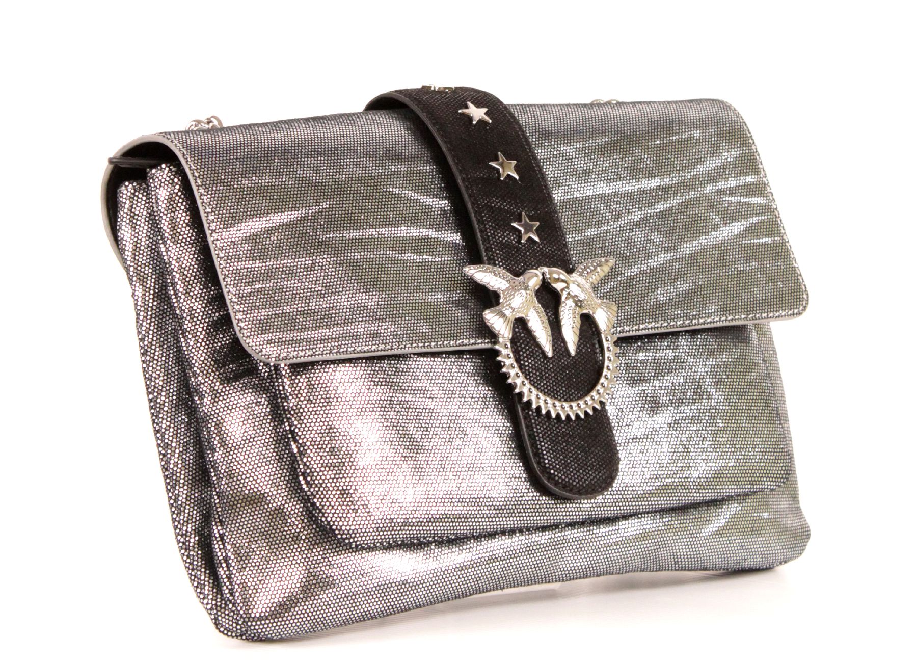 PINKO BORSA DONNA BIG LOVE ZEBRA METAL - Nuccia Costantino
