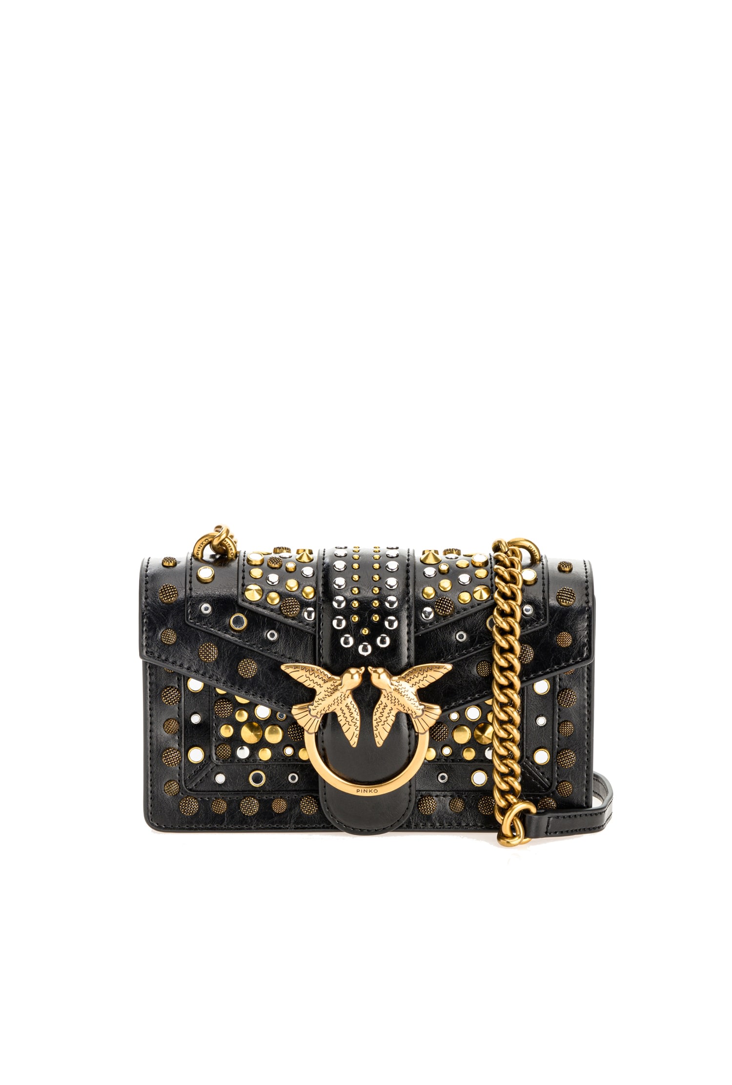 PINKO BORSA DONNA LOVE MINI ICON NEW STUDS CL - Nuccia Costantino