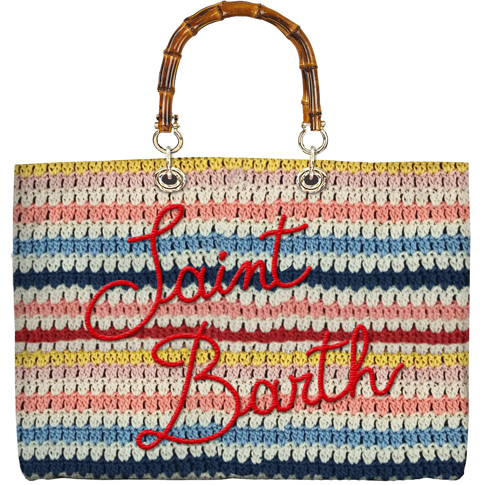 SAINT BARTH BORSA DONNA VICTORIA CROCHET - Nuccia Costantino