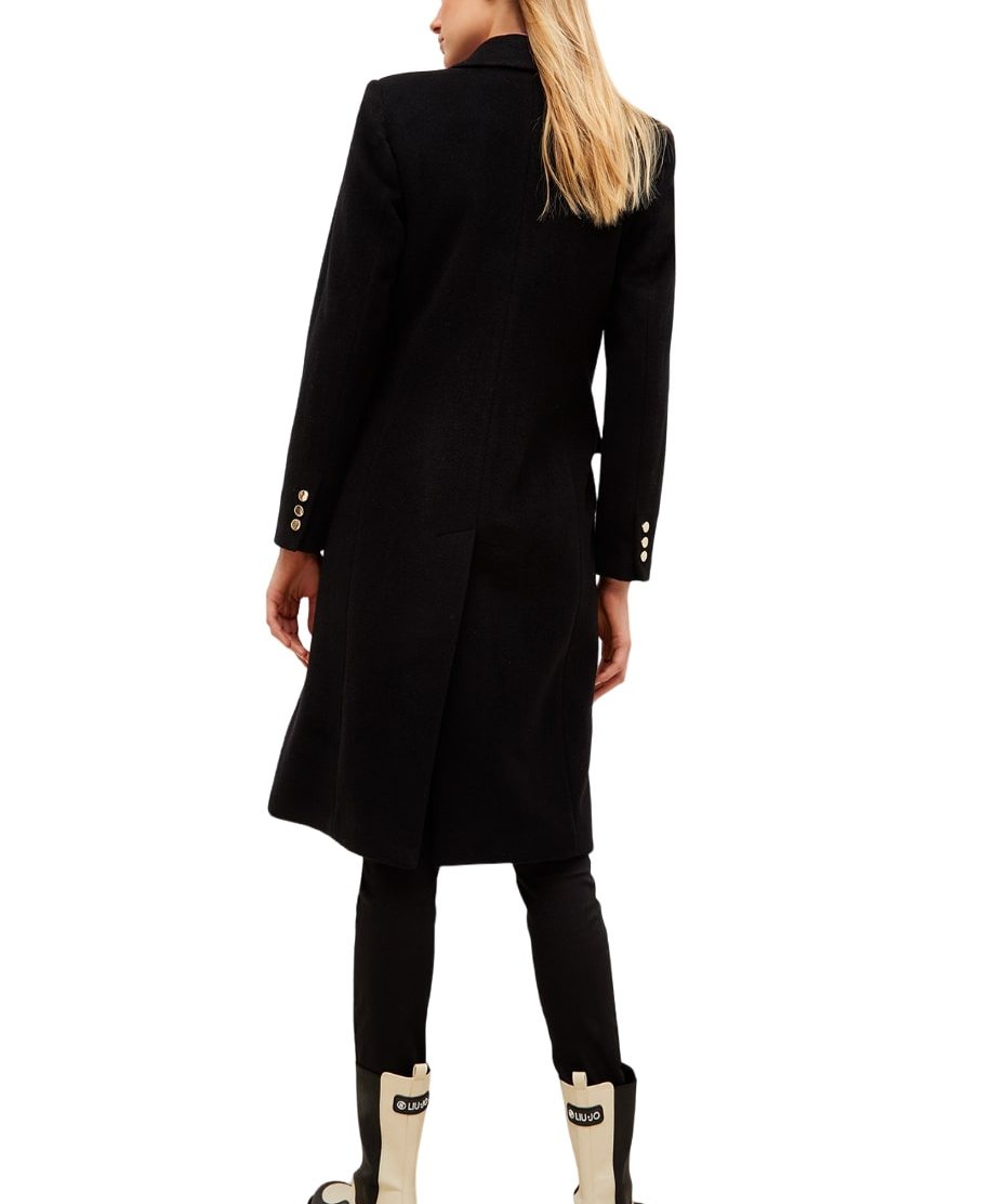 cappotto nero liu jo 2020
