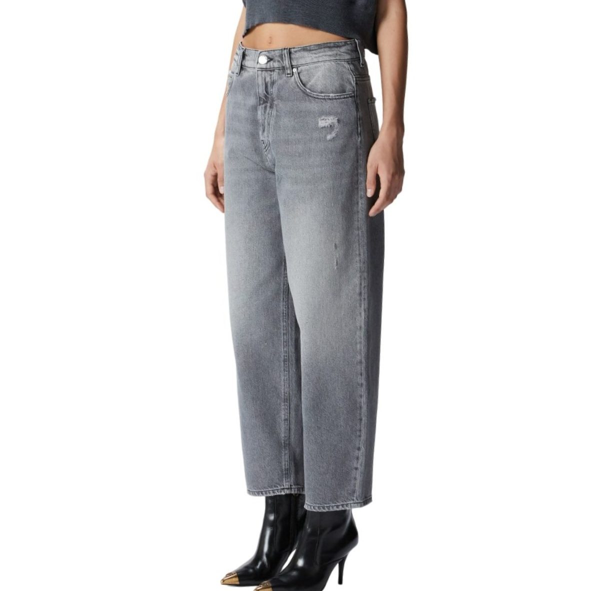 デニム・ジーパン PINKO 'Estelle egg bull slegato' jeans Black PINKO JEANS DONNA ESTELLE EGG - Nuccia Costantino